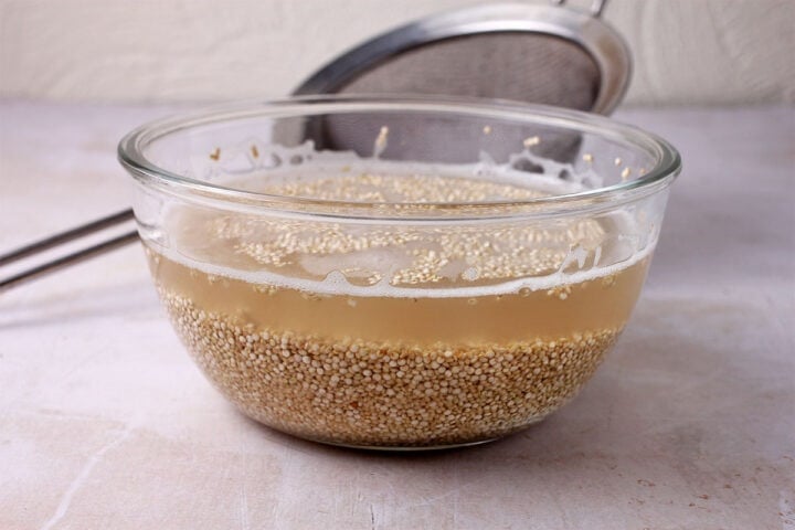 Easy Gluten-Free Quinoa Pizza Crust (Soak and No Soak) - Vegan with Gusto