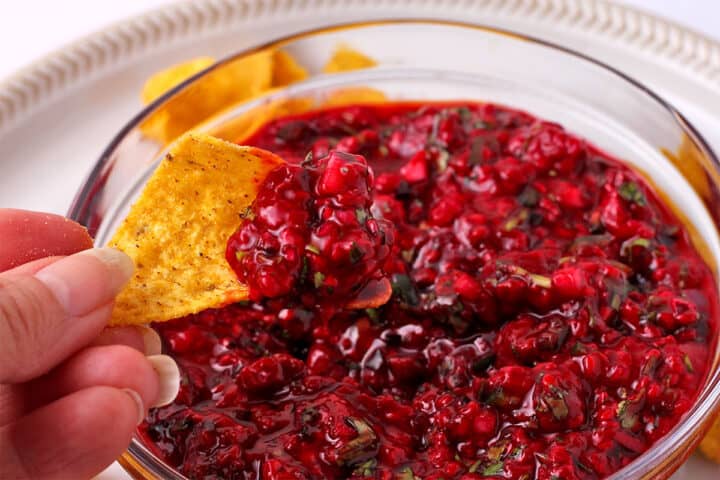 Recipe Best Raspberry Salsa Easy Homemade Raspberry Salsa Recipe - Vegan with Gusto